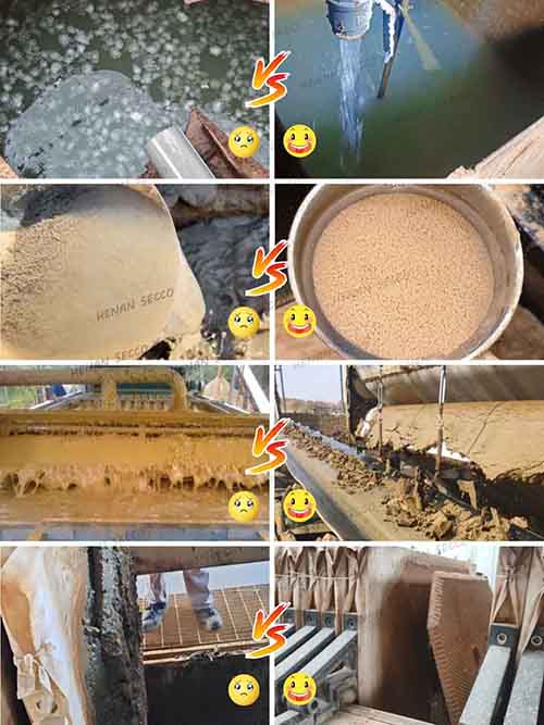 Comparison of Performance of Polyacrylamide (PAM) in Wastewater Treatment and Sludge Dewatering: 4 Typical Case Studies