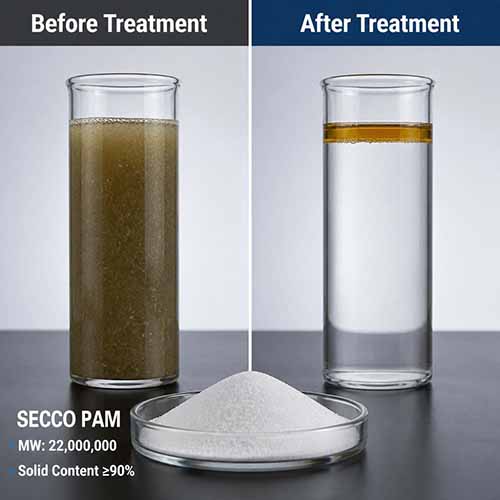 Aplikasyon ng Polyacrylamide sa Pagtratrabaho ng Oily Wastewater at Paghihiwalay ng Oil-Water
