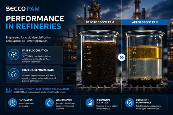 Paglabag sa Barrier ng Emulsified Oil &ndash; Key Technical Analysis of Polyacrylamide in Oily Wastewater Treatment and Oil-Water Separation